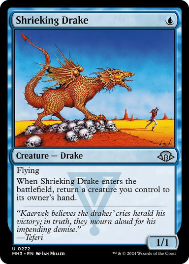 Image for Shrieking Drake (272) (Modern Horizons 3) - Magic: The Gathering