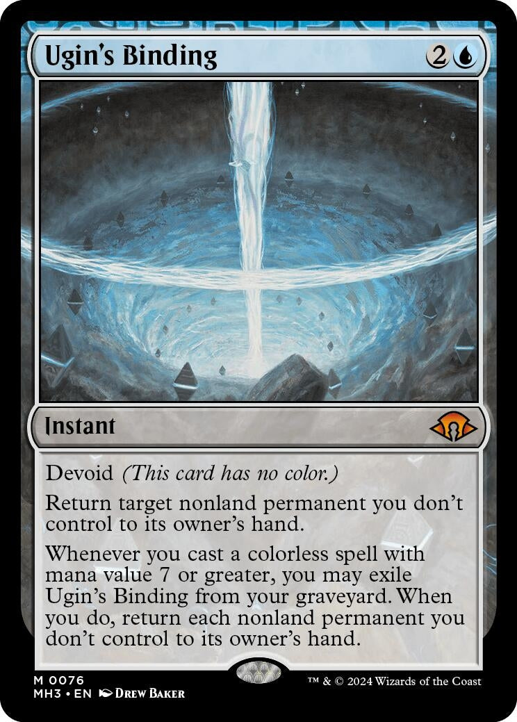 Image for Ugin's Binding (76) (Modern Horizons 3) - Magic: The Gathering