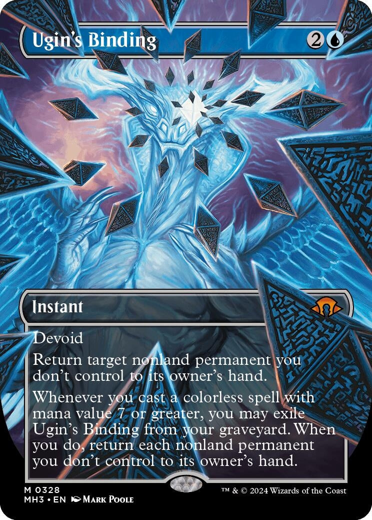 Image for Ugin's Binding (Borderless) (328) (Modern Horizons 3) - Magic: The Gathering