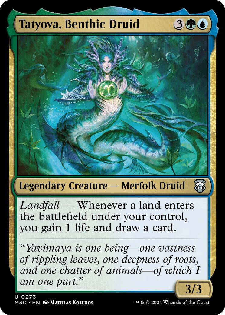 Image for Tatyova, Benthic Druid (273) - Magic: The Gathering