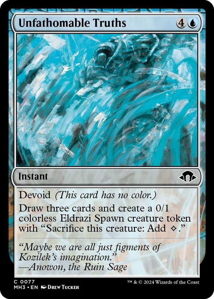 Image for Unfathomable Truths (77) (Modern Horizons 3) - Magic: The Gathering