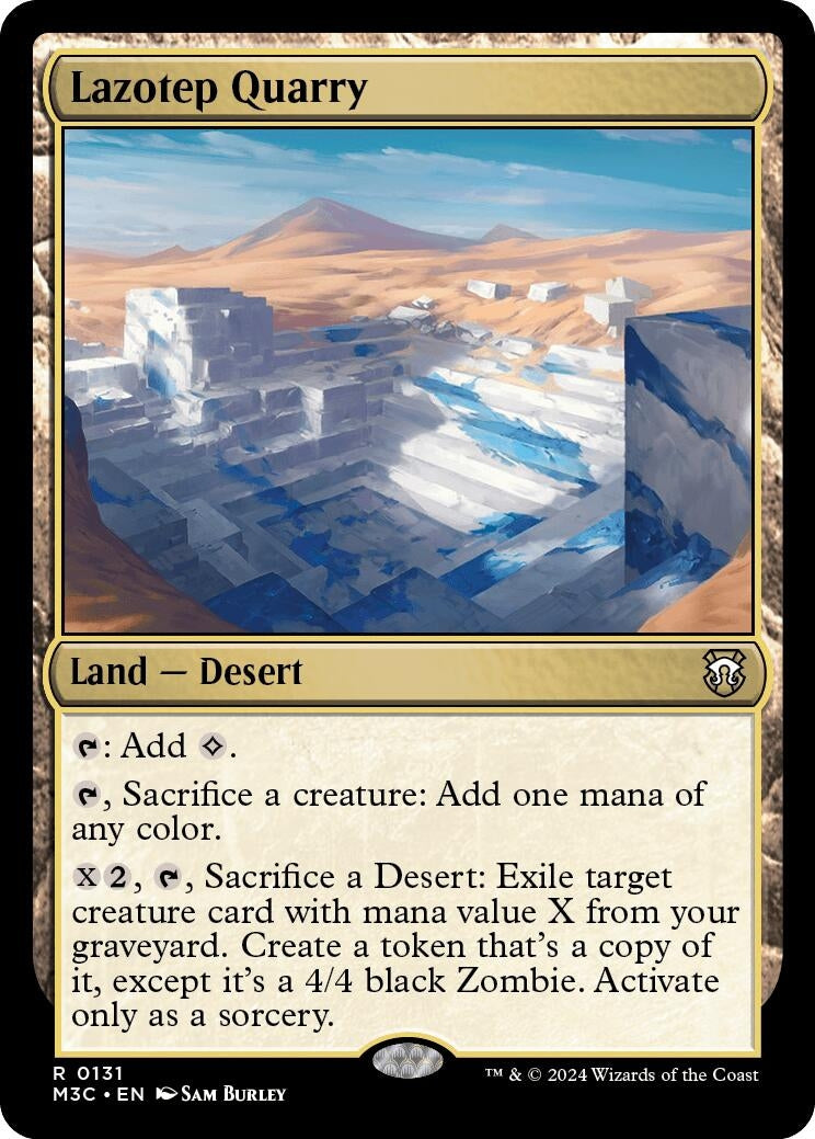 Image for Lazotep Quarry (131) - Magic: The Gathering