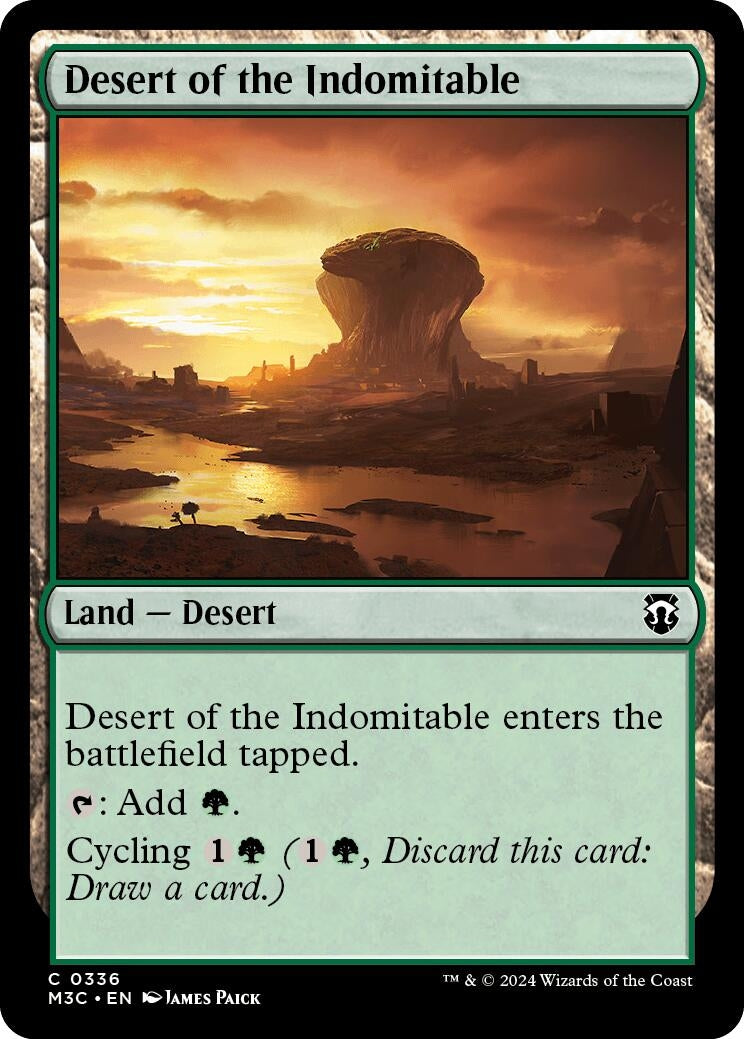 Image for Desert of the Indomitable (336) - Magic: The Gathering