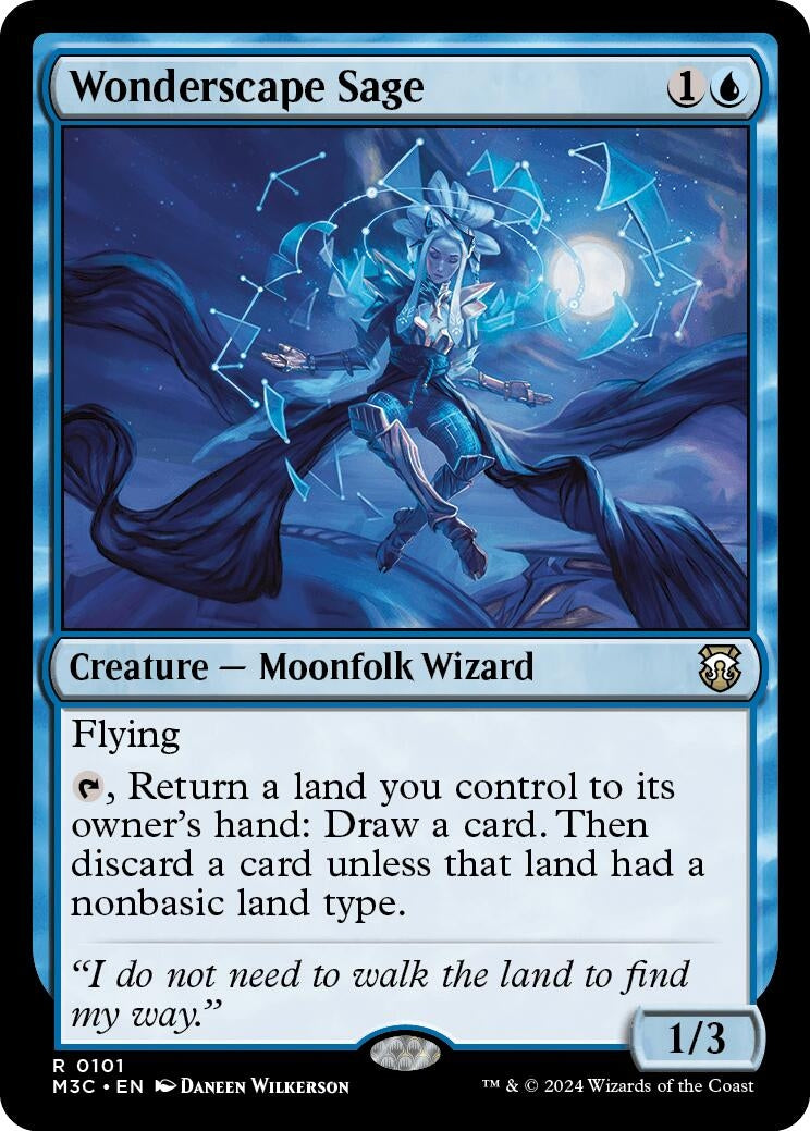 Image for Wonderscape Sage (101) - Magic: The Gathering
