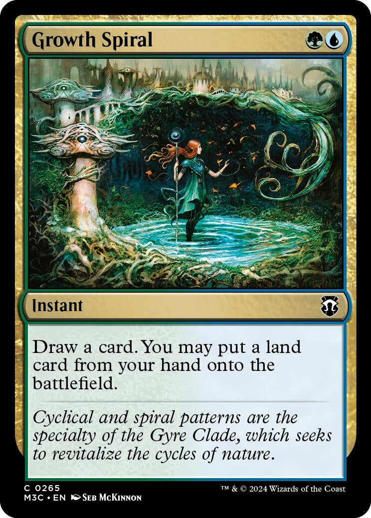 Image for Growth Spiral (265) - Magic: The Gathering