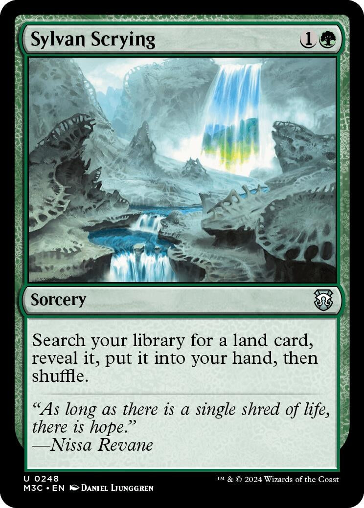 Image for Sylvan Scrying (248) - Magic: The Gathering