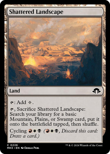Image for Shattered Landscape (226) (Modern Horizons 3) - Magic: The Gathering