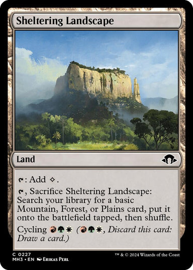 Image for Sheltering Landscape (227) (Modern Horizons 3) - Magic: The Gathering