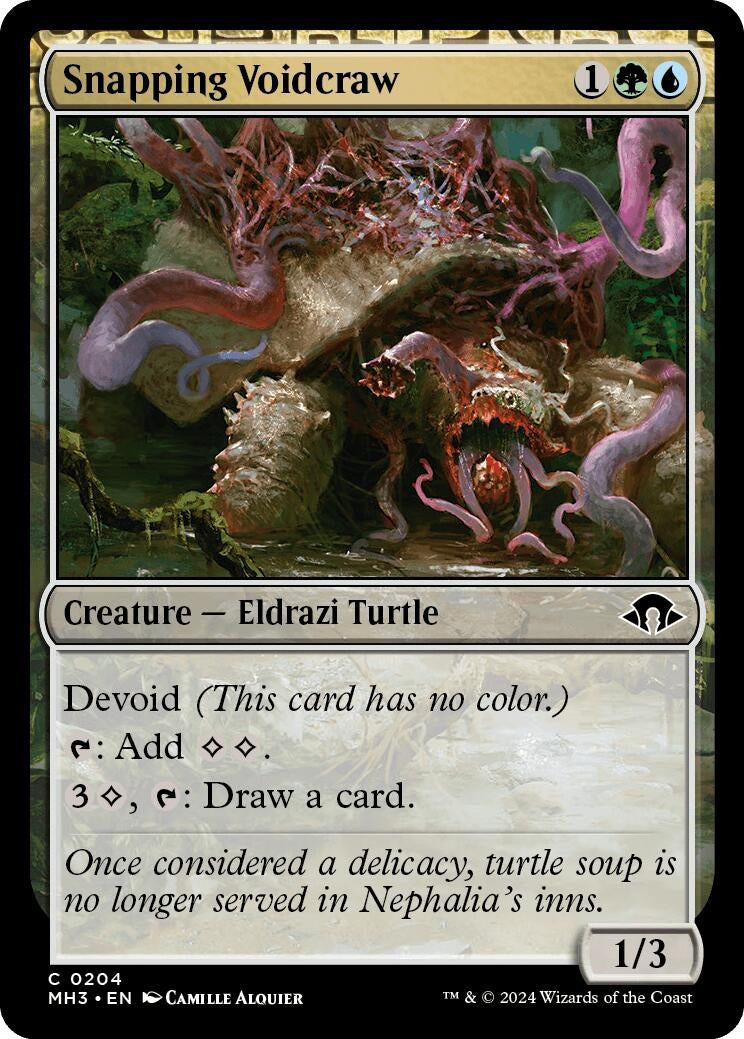 Image for Snapping Voidcraw (204) (Modern Horizons 3) - Magic: The Gathering