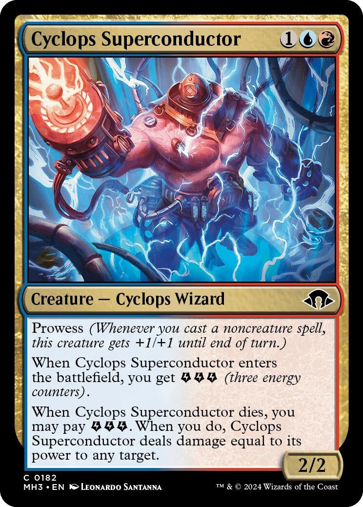 Image for Cyclops Superconductor (182) (Modern Horizons 3) - Magic: The Gathering