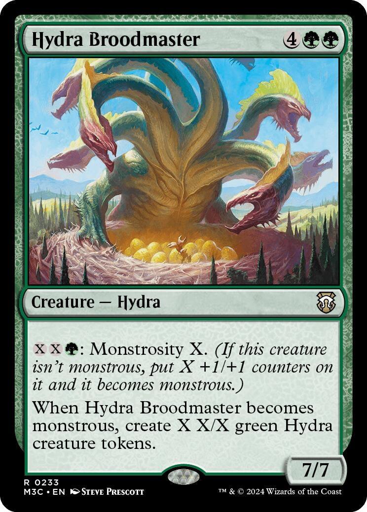 Image for Hydra Broodmaster (Ripple Foil) (233) - Magic: The Gathering