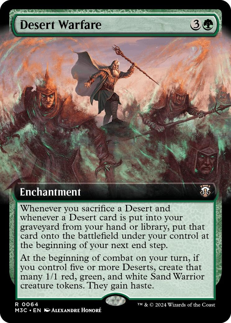 Image for Desert Warfare (Extended Art) (64) - Magic: The Gathering
