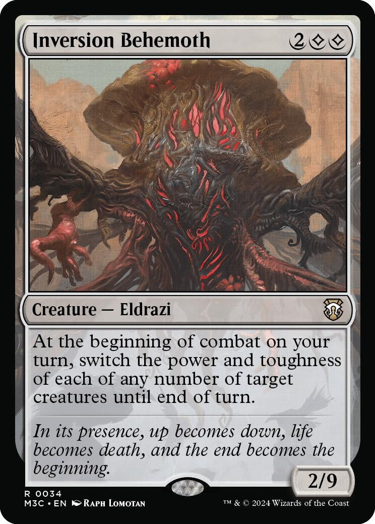 Image for Inversion Behemoth (34) - Magic: The Gathering