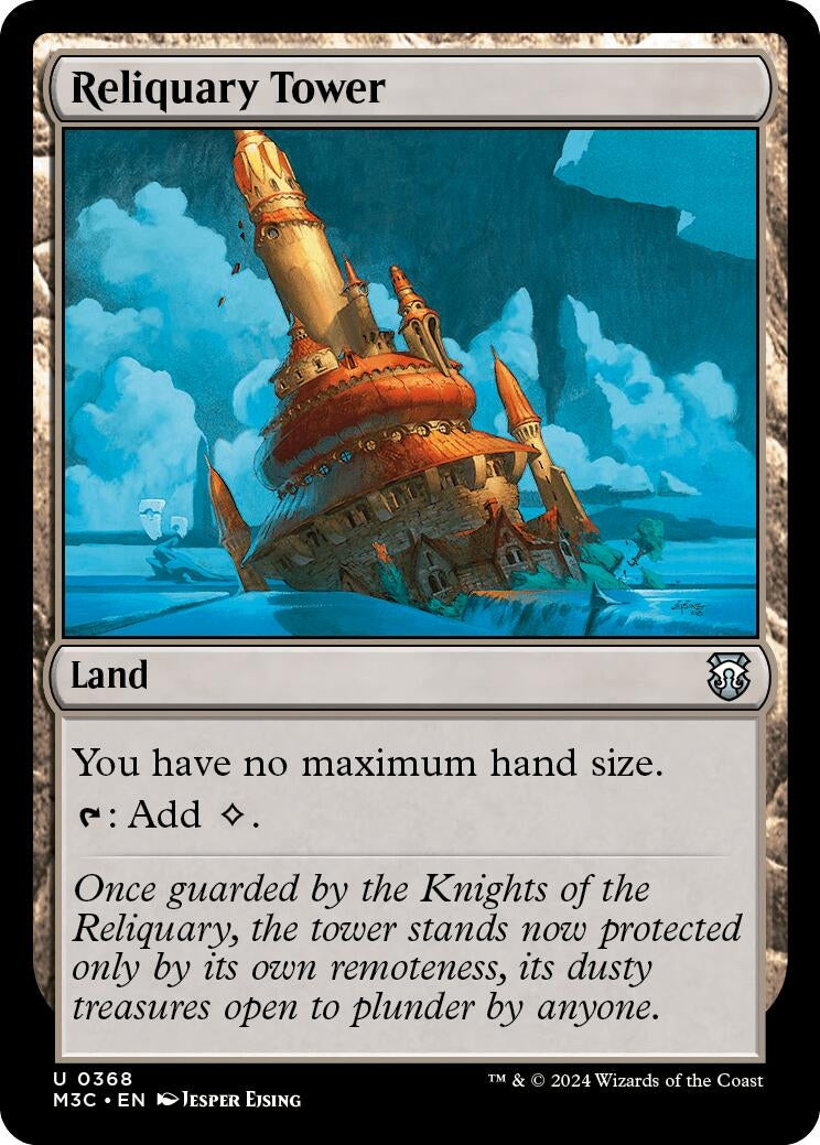 Image for Reliquary Tower (Ripple Foil) (368) - Magic: The Gathering