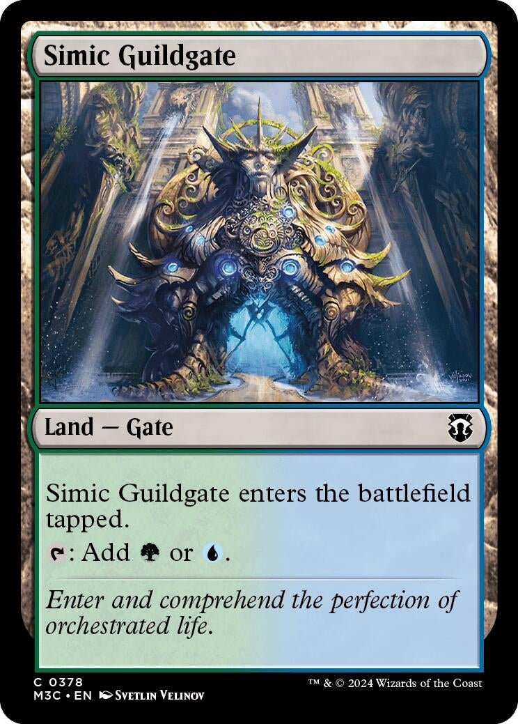Image for Simic Guildgate (Ripple Foil) (378) - Magic: The Gathering