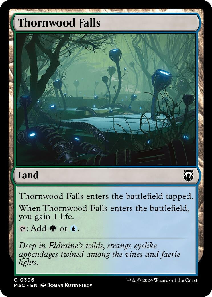 Image for Thornwood Falls (Ripple Foil) (396) - Magic: The Gathering
