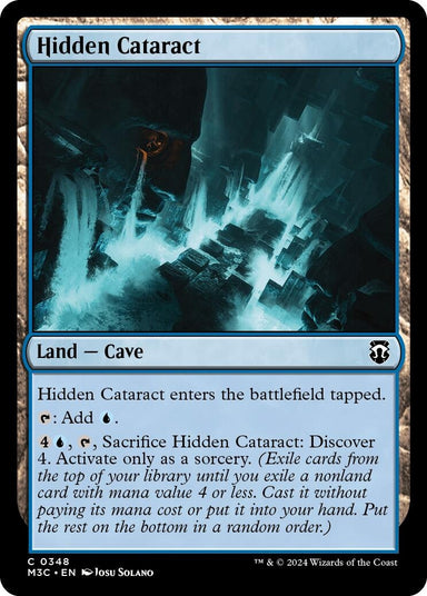 Image for Hidden Cataract (Ripple Foil) (348) - Magic: The Gathering