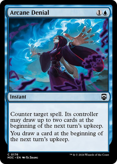 Image for Arcane Denial (Ripple Foil) (176) - Magic: The Gathering