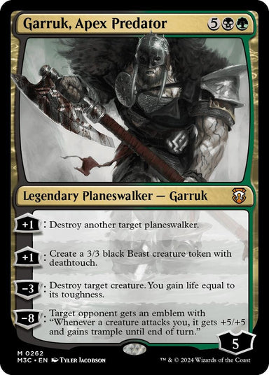 Image for Garruk, Apex Predator (262) - Magic: The Gathering