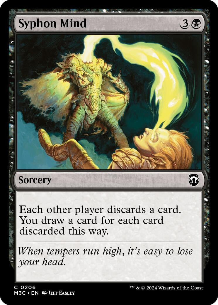 Image for Syphon Mind (206) - Magic: The Gathering