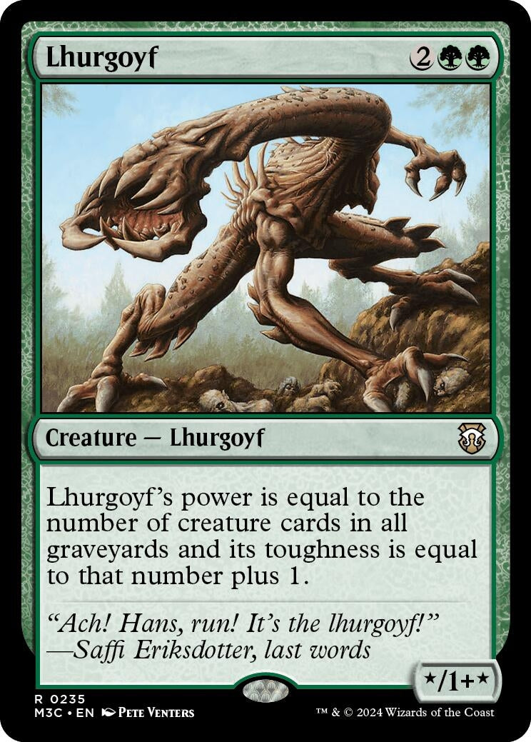 Image for Lhurgoyf (235) - Magic: The Gathering