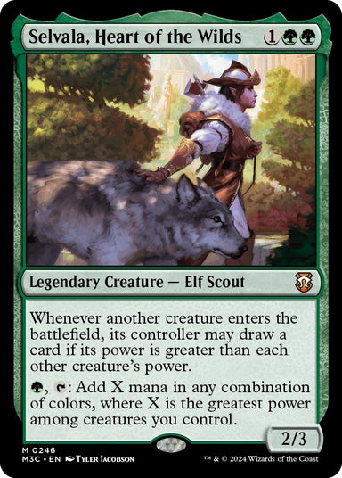 Image for Selvala, Heart of the Wilds (246) - Magic: The Gathering