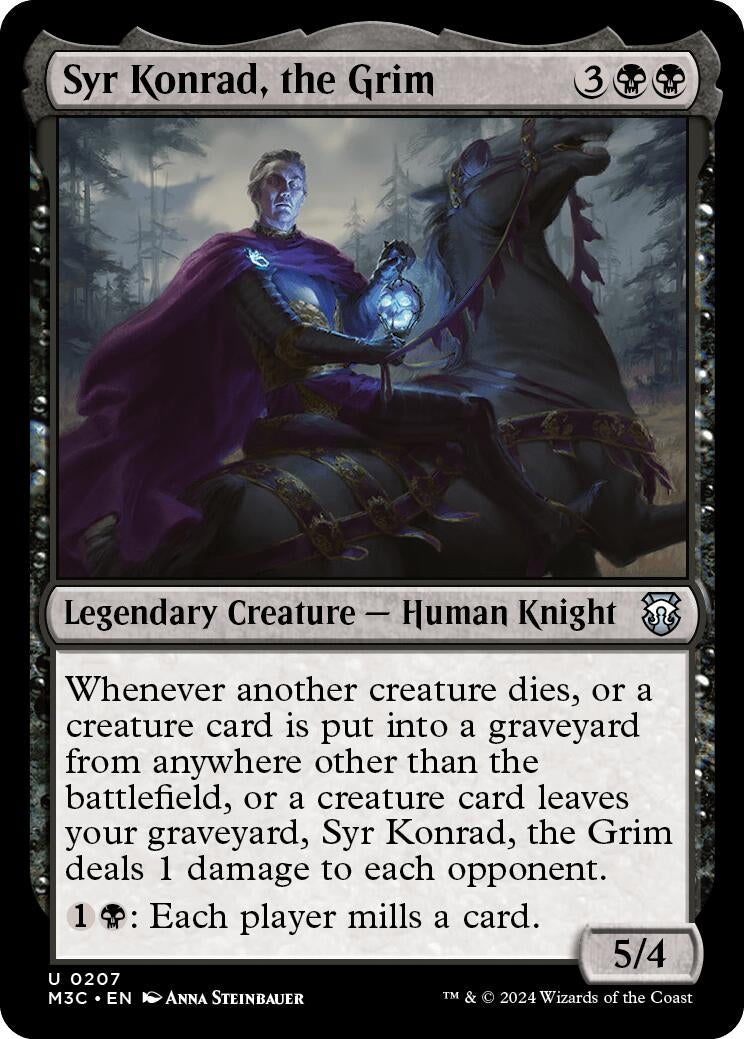 Image for Syr Konrad, the Grim (207) - Magic: The Gathering