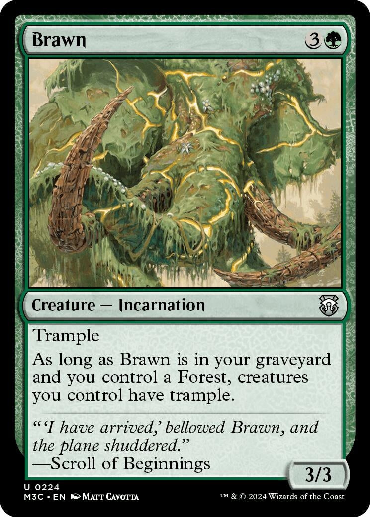 Image for Brawn (224) - Magic: The Gathering