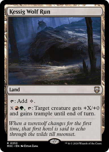 Image for Kessig Wolf Run (352) - Magic: The Gathering