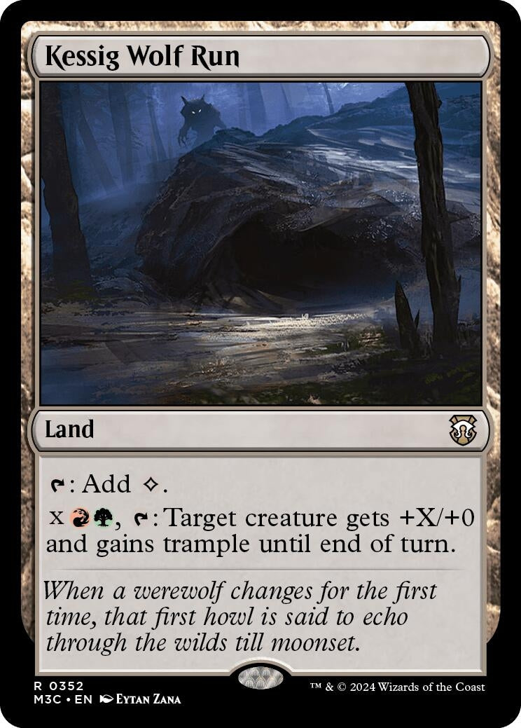 Image for Kessig Wolf Run (352) - Magic: The Gathering
