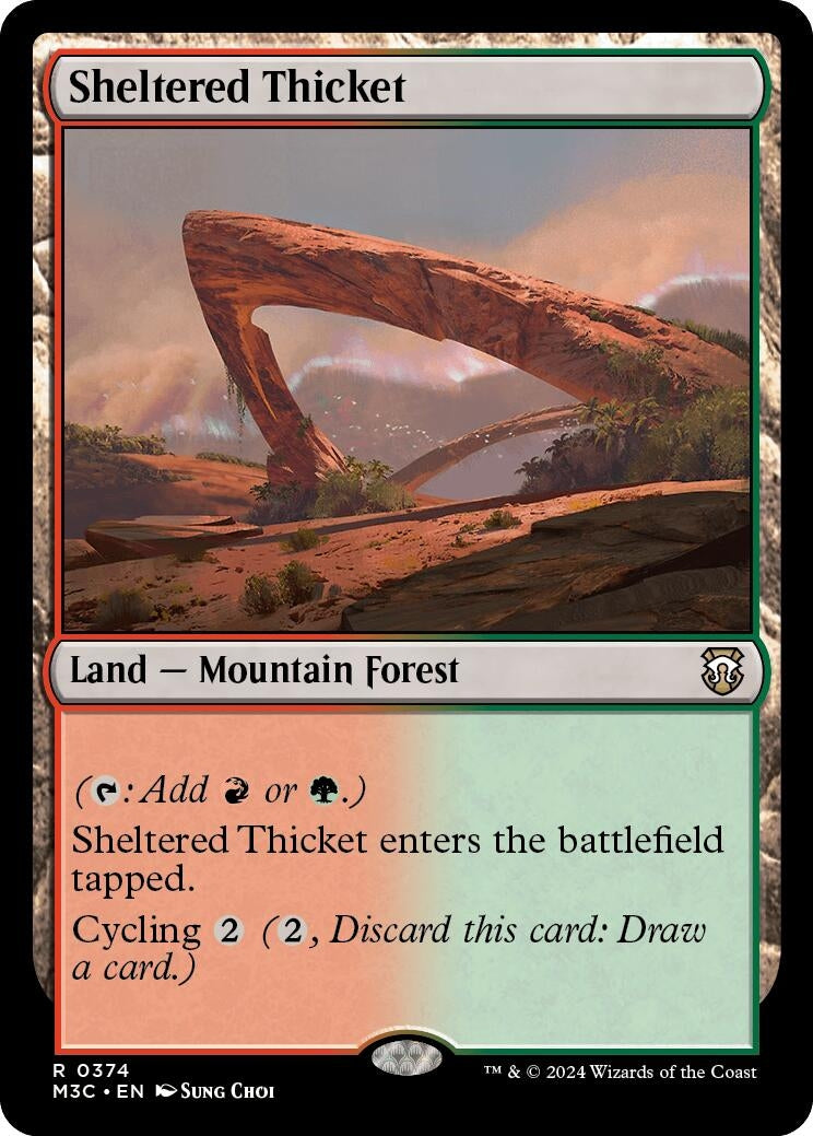 Image for Sheltered Thicket (374) - Magic: The Gathering