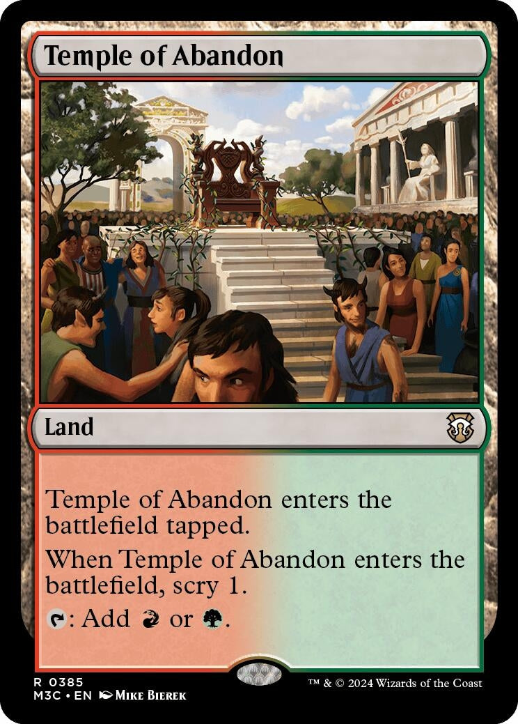 Image for Temple of Abandon (385) - Magic: The Gathering