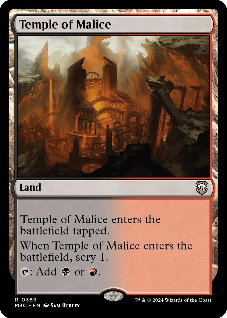 Image for Temple of Malice (389) - Magic: The Gathering