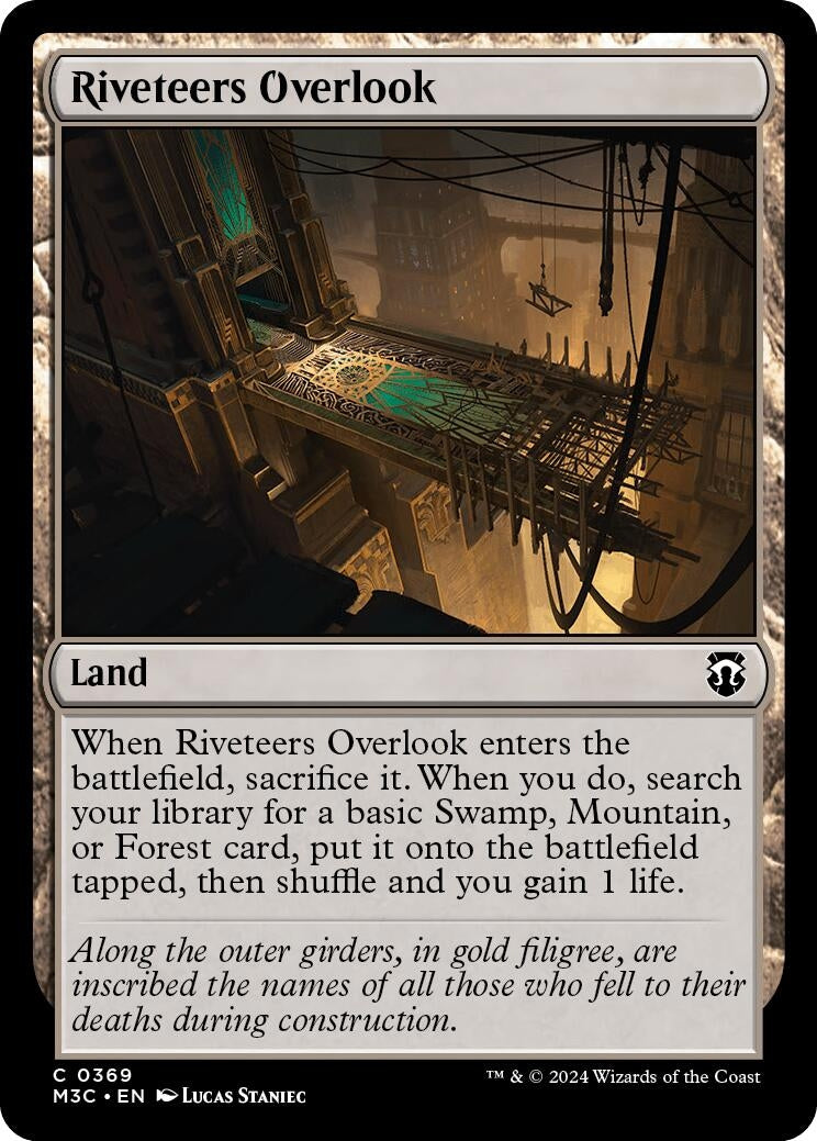 Image for Riveteers Overlook (369) - Magic: The Gathering