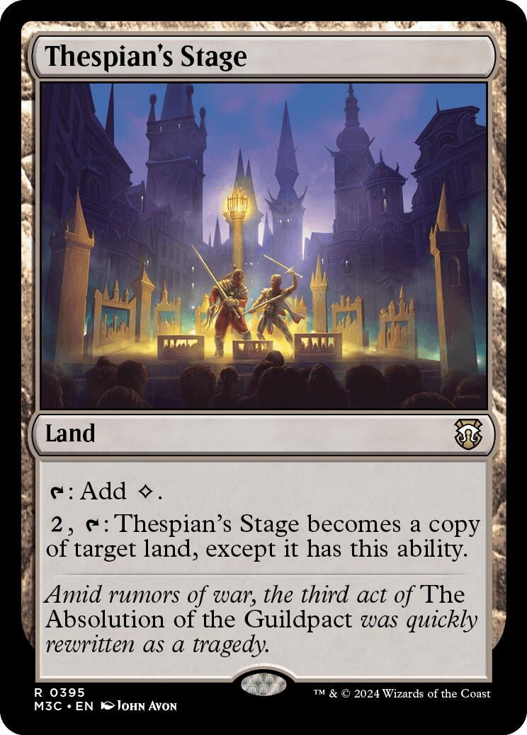 Image for Thespian's Stage (Ripple Foil) (395) - Magic: The Gathering