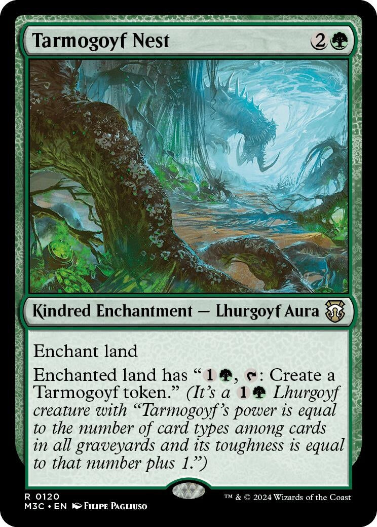 Image for Tarmogoyf Nest (120) - Magic: The Gathering