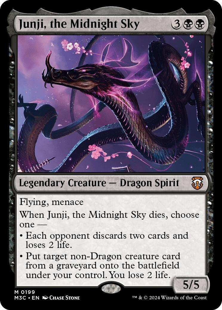 Image for Junji, the Midnight Sky (Ripple Foil) (199) - Magic: The Gathering