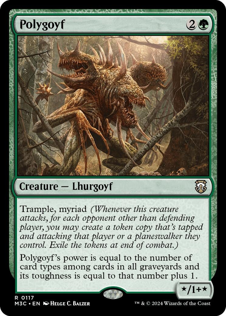 Image for Polygoyf (117) - Magic: The Gathering