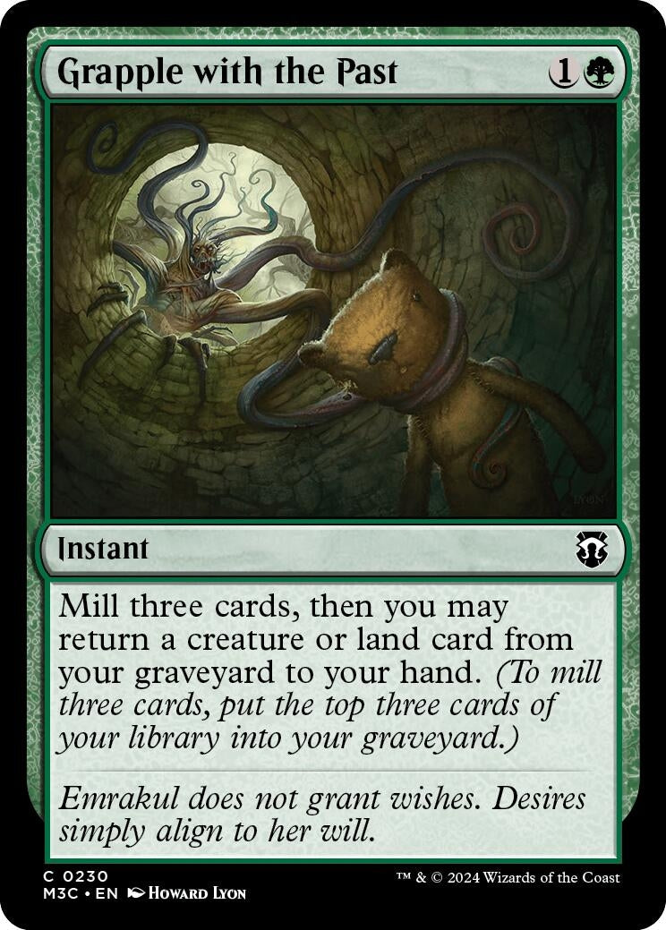 Image for Grapple with the Past (Ripple Foil) (230) - Magic: The Gathering