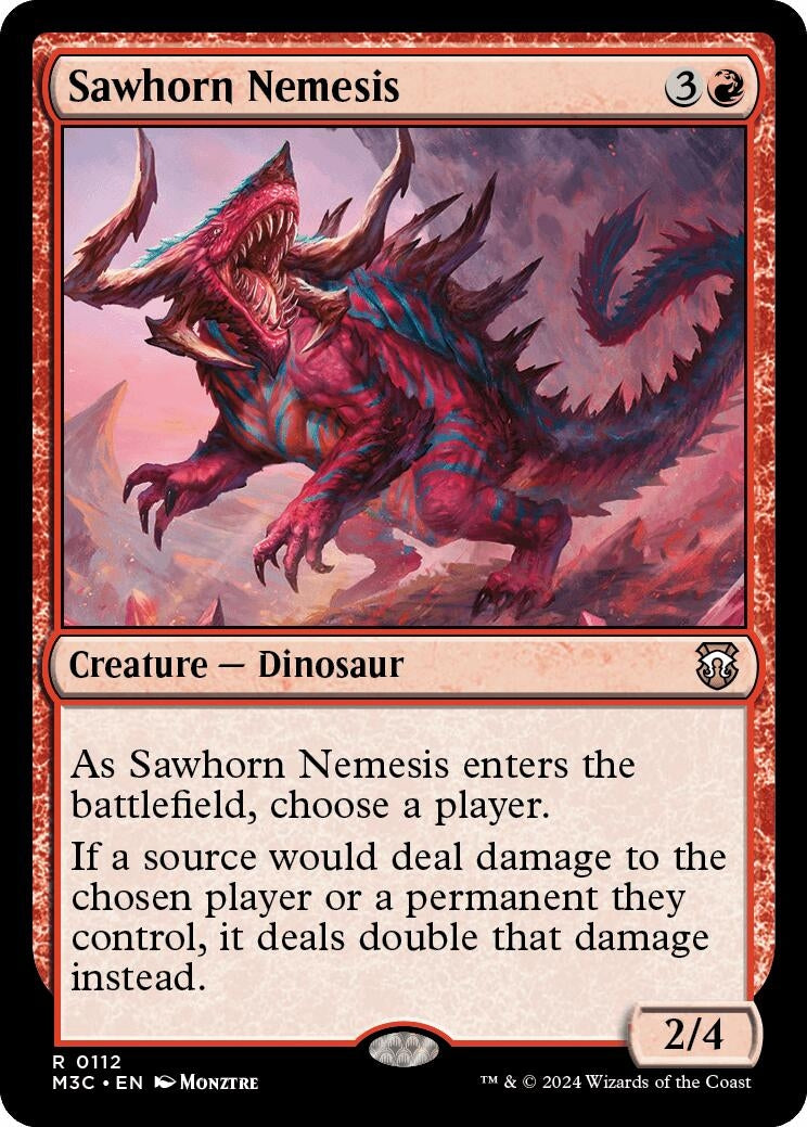 Image for Sawhorn Nemesis (112) - Magic: The Gathering
