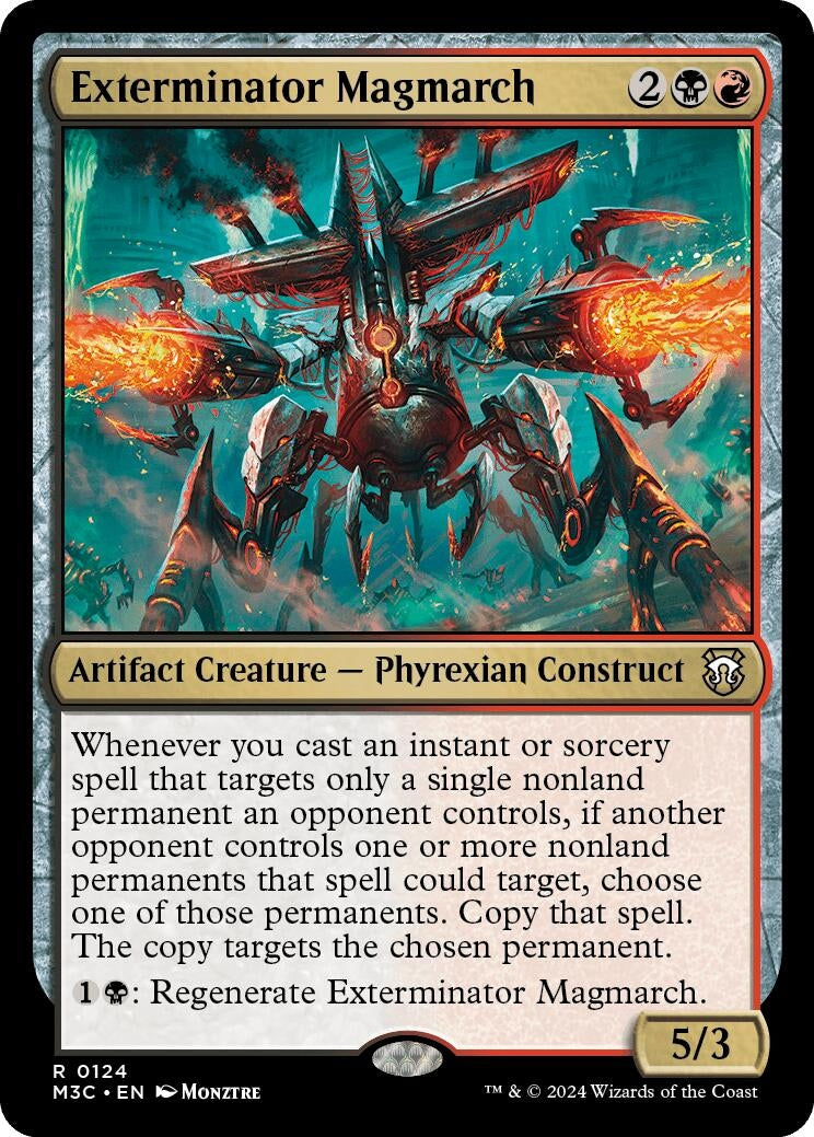 Image for Exterminator Magmarch (124) - Magic: The Gathering
