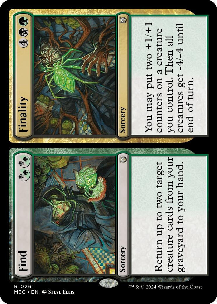 Image for Find // Finality (Ripple Foil) (261) - Magic: The Gathering