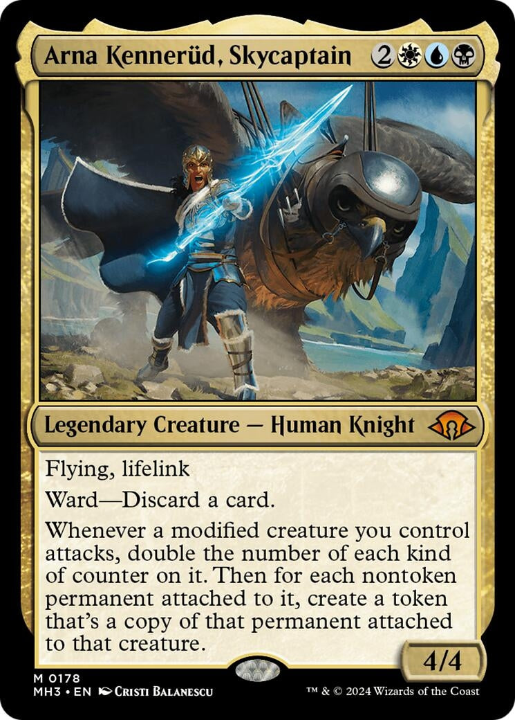 Image for Arna Kennerud, Skycaptain (178) (Modern Horizons 3) - Magic: The Gathering