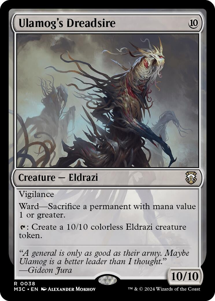 Image for Ulamog's Dreadsire (Ripple Foil) (38) - Magic: The Gathering