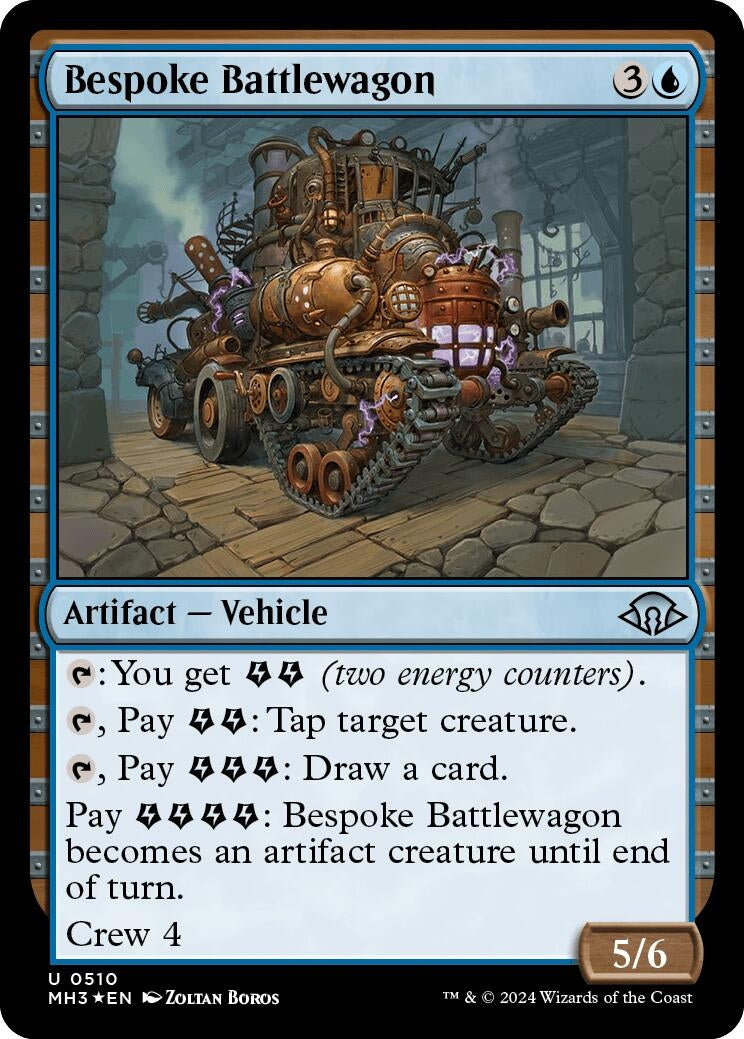 Image for Bespoke Battlewagon (Ripple Foil) (510) (Modern Horizons 3) - Magic: The Gathering