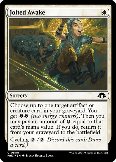 Image for Jolted Awake (Ripple Foil) (509) (Modern Horizons 3) - Magic: The Gathering