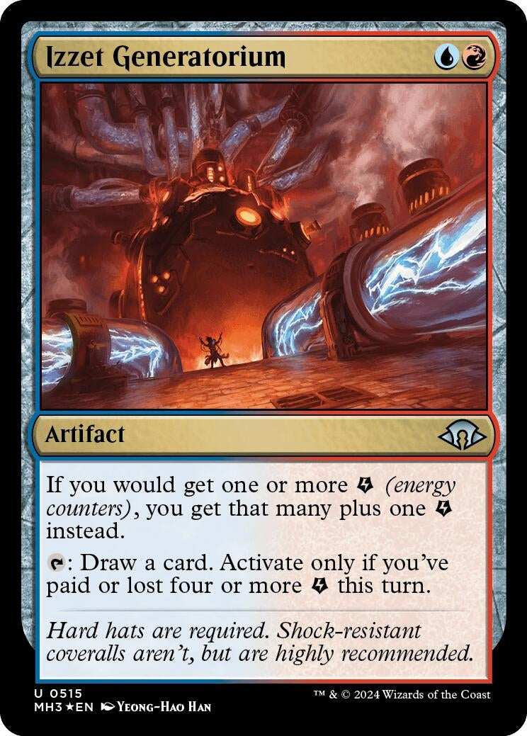 Image for Izzet Generatorium (Ripple Foil) (515) (Modern Horizons 3) - Magic: The Gathering