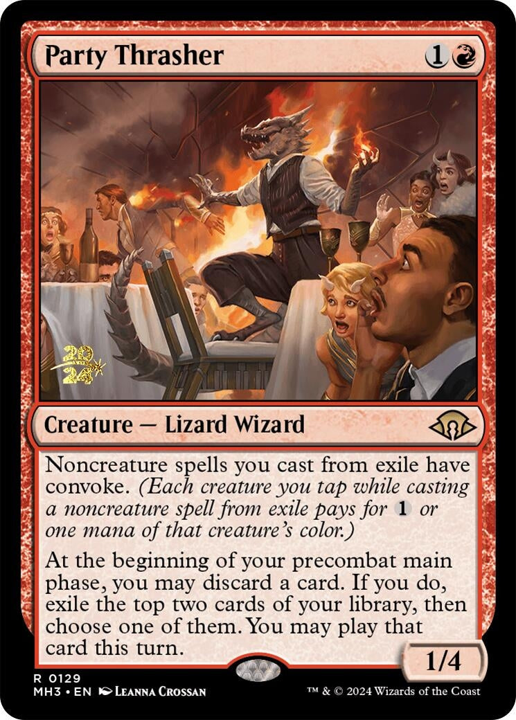 Image for Party Thrasher (129) (Prerelease Cards) (PRE) - Magic: The Gathering