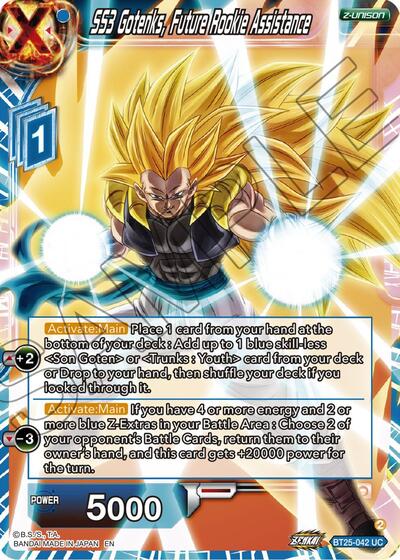 SS3 Gotenks, Future Rookie Assistance BT25-042