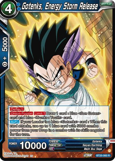 Gotenks, Energy Storm Release - BT25-060